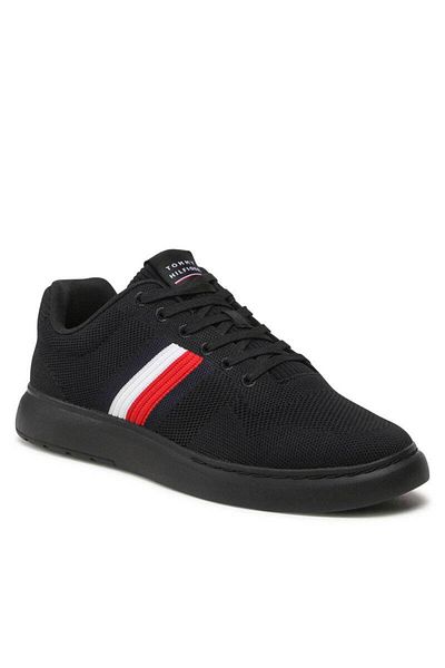 Tommy Hilfiger Tommy Hilfiger Black Trainers Mens Shoes