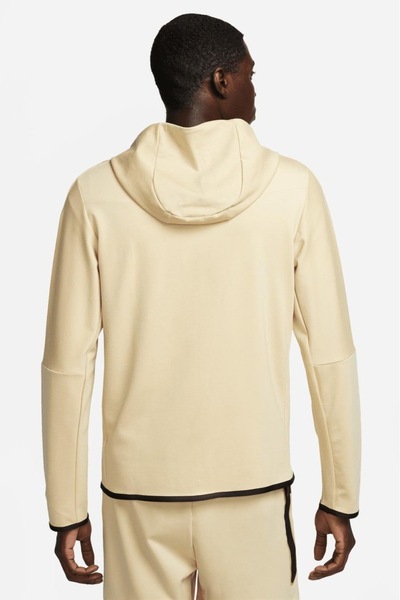 Nike Sportswear Tech Fleece Lightweight Full-Zip Erkek Krem Eşofman Üstü