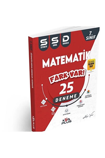 Koray Varol Yayınları 7.SINIF MATEMATİK 25'Lİ DENEME