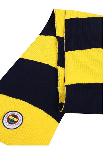 Fenerbahçe Yellow Navy Stick Cashew Scarf Wooden Box