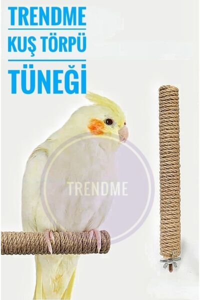 UniqBirdToys Trendme Kuş Törpü Kuş Tüneği 2 Adet