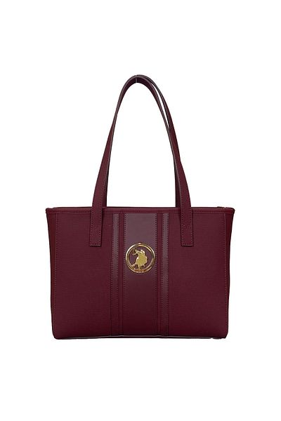 U.S. Polo Assn. Geantă de umăr pentru femei roșu Claret-Roșu Claret - Us8029 Online Exclusive