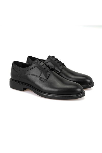 Desa Ανδρικά δερμάτινα κλασικά παπούτσια Maddox Black