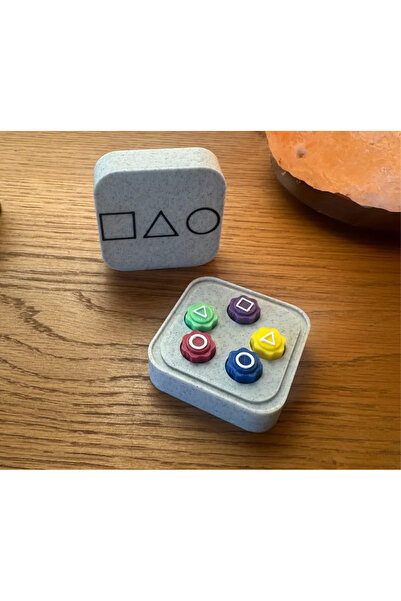 Genel Markalar Squid Game 5 Taş Oyun Seti | Renkli Ve Eğlenceli Beştaş Gonggi Oyuncak