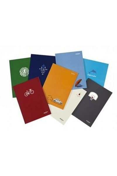 Mopak 80 Sheets Squared A4 Method School Notebook 3 Pieces