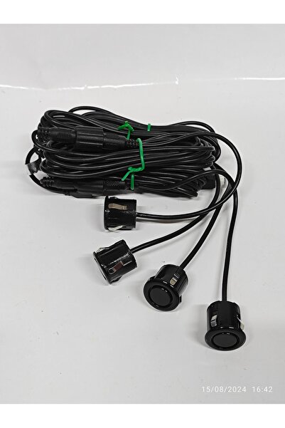 Inwells Otovera  İnwells  18 mm  Yeni Sesli Park Sensörü E20-18mm Siyah