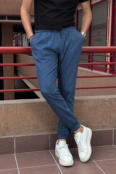 inpool Men's, Elastic Waist and Leg, Flexible Fabric, Jogger Pants