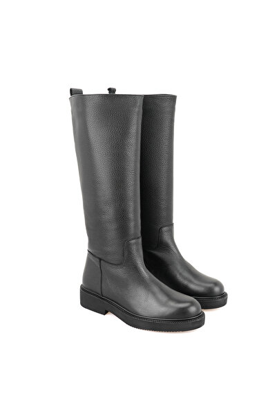 Desa Kadın Siyah Deri Çizme