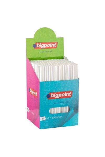 Bigpoint Capac Rulo Transparent Matat 40 Cm X 2 Metri - 5 Bucati