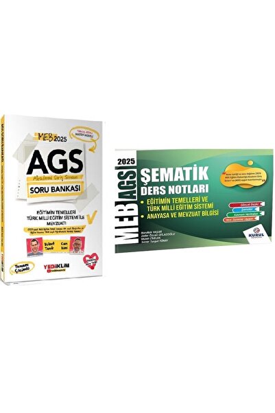 Tercih Akademi Yayınları Yediiklim 2026 MEB-AGS Mevzuat Bilgisi Soru Bankası+...