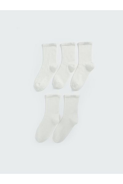 LC Waikiki Flache Damensocken im 5er-Pack