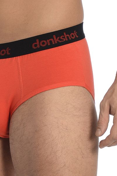 Donkshot Men's Cotton Slip Briefs 1108