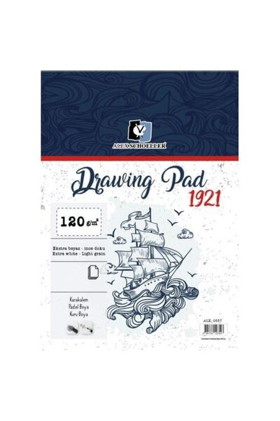 Alex Schoeller Alex A5 120 gr Spiralli 50 Li Defter