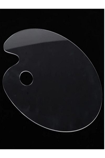SeHa Design Seha Plexi - Ακρυλική Παλέτα Ζωγραφικής 50x40 cm, Πάχος 3 mm Διάφανη