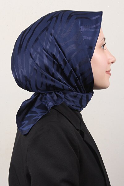 Eşarppark Golden Jakar Eşarp 4136-7 Lacivert