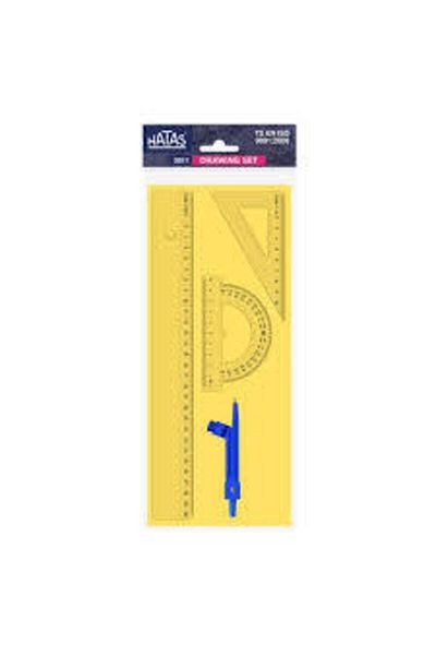 HATAS Compass Echo. Drawing Set (with 30cm ruler)