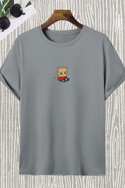 cc collection Tricou oversize cu imprimeu Box Head