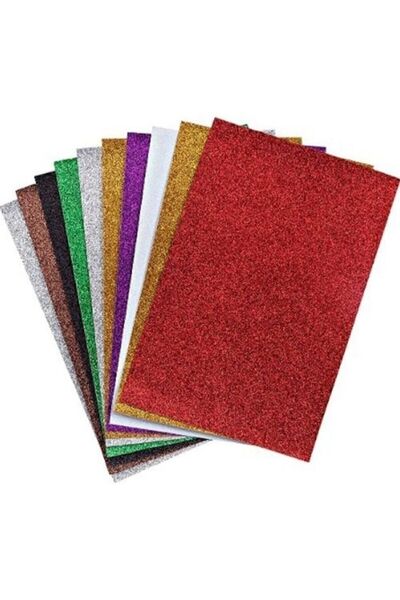 Genel Markalar Simli Fon Kartonu 10'lu