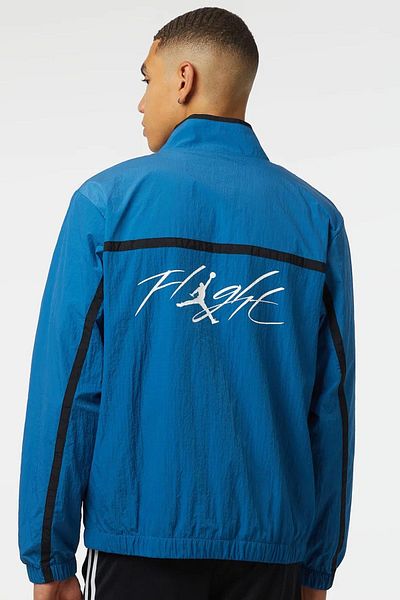 Nike Jordan Essentials Woven Full Zip Men's Jacket Men's Woven Sports Jacket Blue