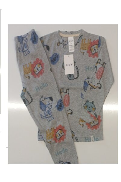 GES MEDİKAL Komplet pidžama za dečake sa printom
