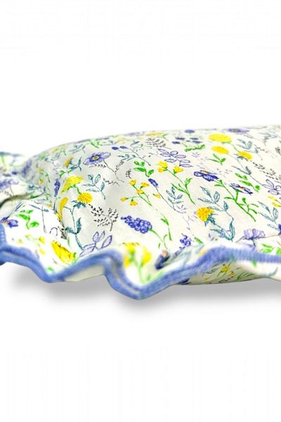 Messido 30X45 cm Cotton Ruffle Patterned Baby Pillow