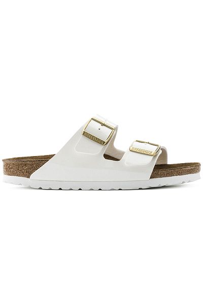 Birkenstock White Arizona Slippers10052930