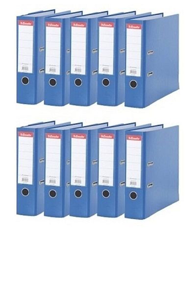 Esselte Folder Eco albastru mare - Pachet de 10
