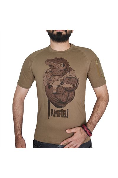 Wolftrap Tactical Nano Amphibious Tactical T-Shirt - Short Sleeve, Printed Lettering