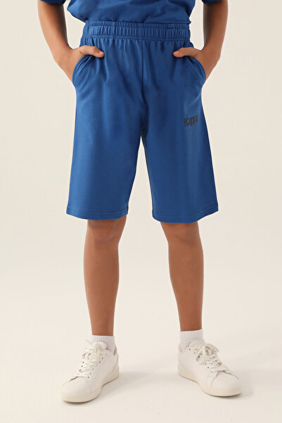 Kappa Written Cobalt Boy's Shorts