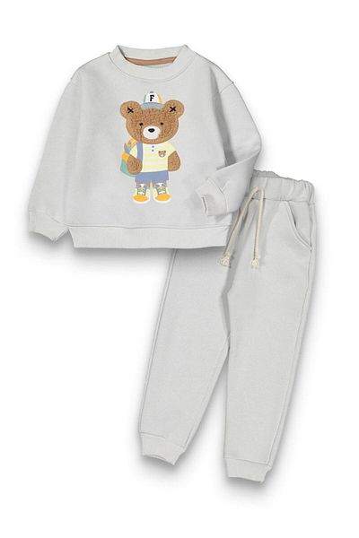 baby flamindo Baby Flamindo Plush Bear 3 Yarn Men's Suit