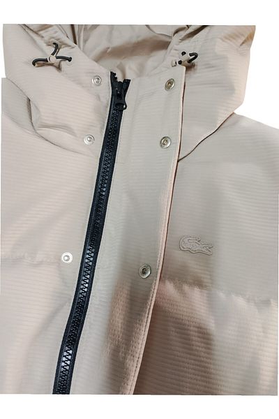 Lacoste Men's Hooded White Vest