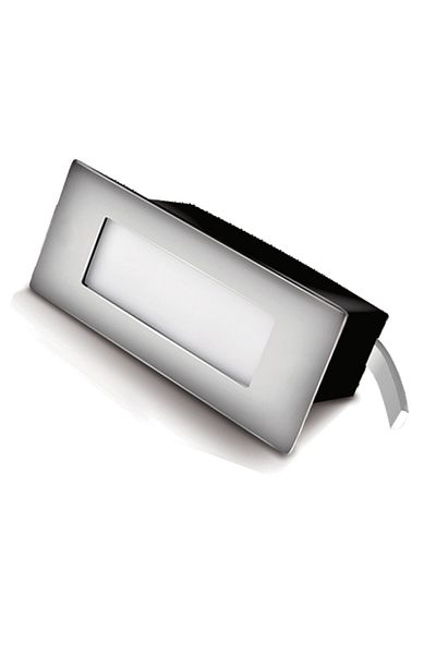 ACK 1.5W Rectangular Led Stair and Wall Luminaire 3000K Sun Colors