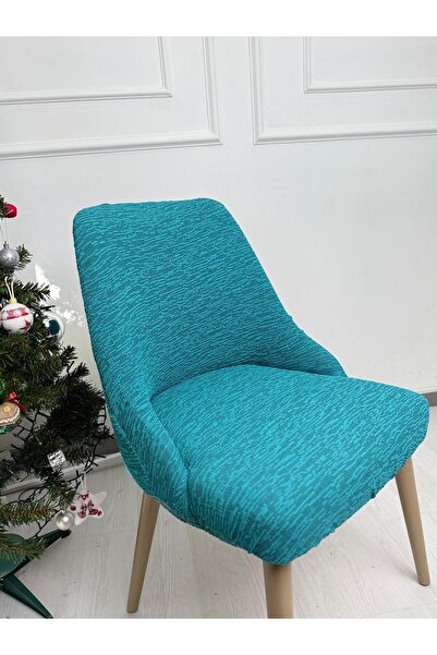 Defne Home JAKAR SANDALYE KILIFI Turkuaz