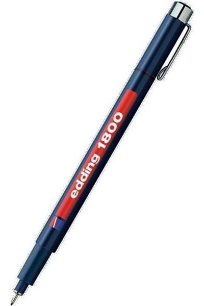 Edding Edding E-1800 0.8 Mm Black Technical Drawing Pen