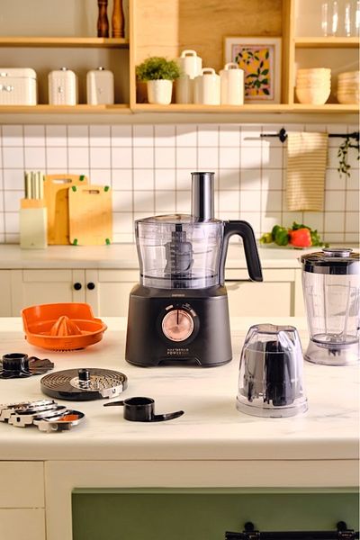 Karaca Robot de bucatarie Mastermaid Power Max 11 In 1 Cupru Negru 2500 W