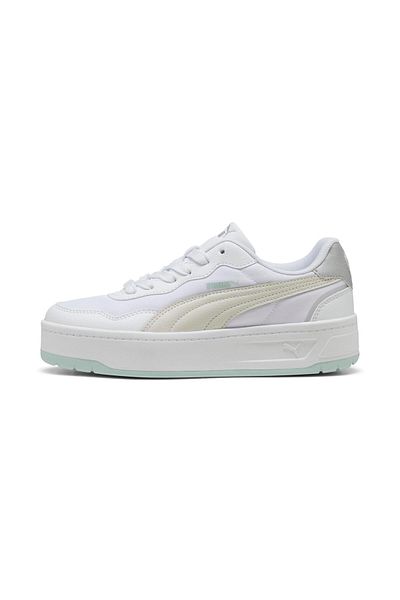 Puma Court Lally Skye Aqua - kovové detailní tenisky