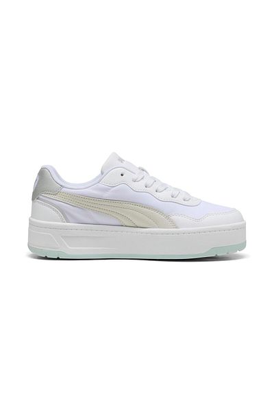 Puma Court Lally Skye Aqua - kovové detailní tenisky