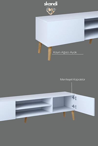 Monte Sehpa Plane Tv Ünitesi 150cm