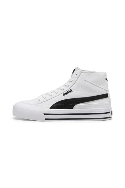 Puma Court Classic Vulc Mid Fs-Puma White-Puma Black