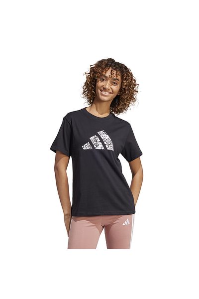 adidas W C CAMO TEE FEKETE