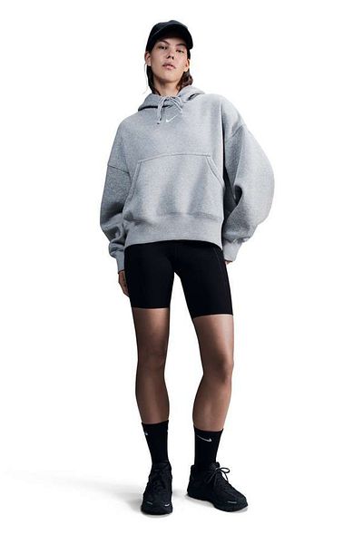 Nike W NSW STYLE FLC PO HOODIE – OOS-Schnitt