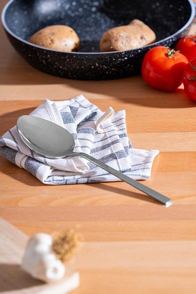 ACAR 22.5 cm Carat Steel Sauce Spoon