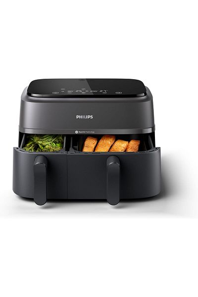 Philips Dual Basket Airfryer 3000 Series – 2750W
