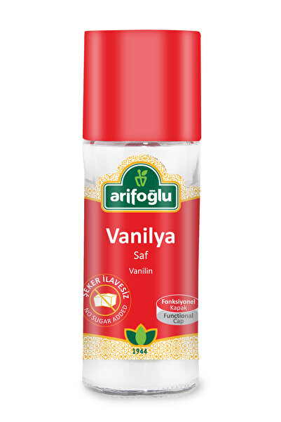 Arifoğlu Vanilya Saf Cam Şişe 15 g Cam