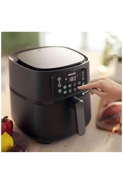 Philips XXL Connected Airfryer Hd9285/93 - Black/Black Navy