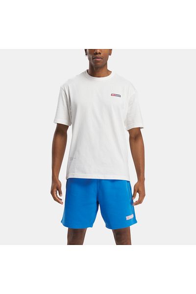 Reebok تي شيرت رياضي أبيض