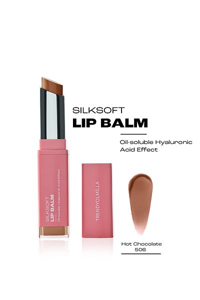 Trendyolmilla Beauty Feuchtigkeitsspendender Lippenbalsam mit farbigem Sheabutter – Hot Chocolate TKZAW25RJ00002