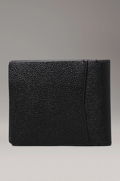 Calvin Klein Černá pánská peněženka Logo Emboss Bifold W/Coin