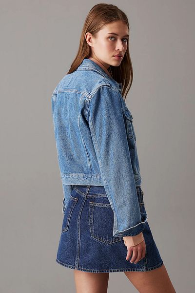 Calvin Klein CROPPED 90-ES ÉVEK FARMER DZEKET