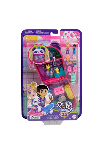 mattel Polly Pocket Ve Maceraları Panda Bubble Tea Oyun Seti - HWN95